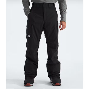 The North Face Freedom Ski Snowboard Men L Long Waterproof Snow Pants Black
